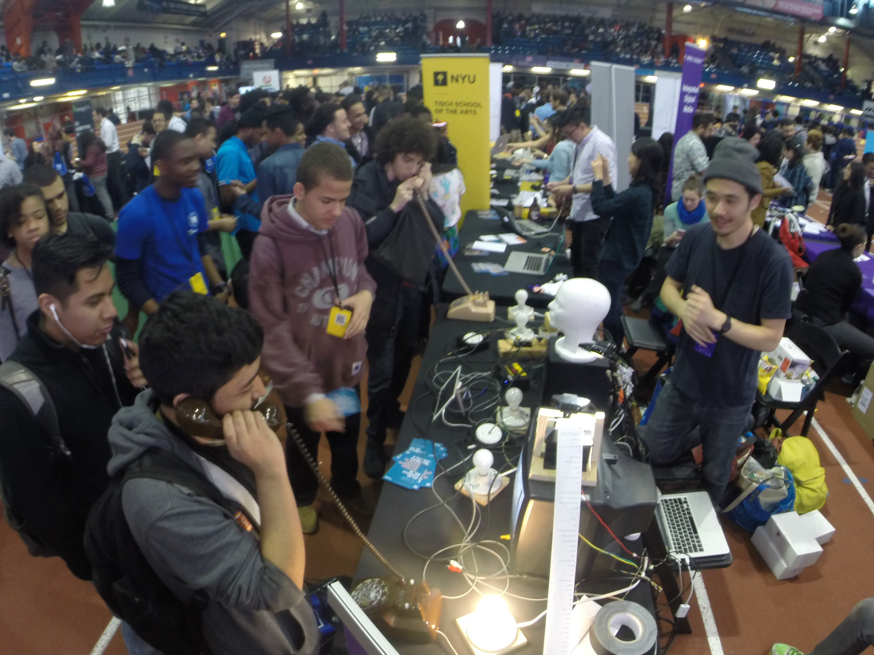 Innovation Students at Computer Science Opportunity Fair